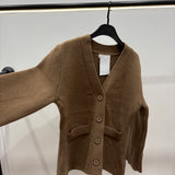 Gilet en maille épaisse [ marron clair ]