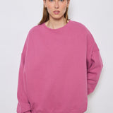 Pull en coton [ rose ]