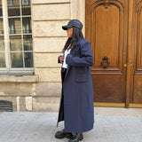 Manteau blazer [ marine ]