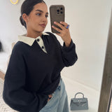 Polo pull à boutons