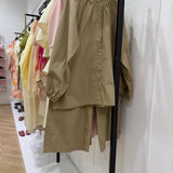 Ensemble en coton [ taupe ]