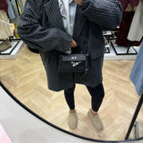 Blazer léger oversize [ gris / bordeau / marron / bleue marine ]