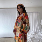 Ensemble en tencel motifs patch [ multicolor ]