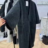 Manteau à manches 3/4 [ noir ]