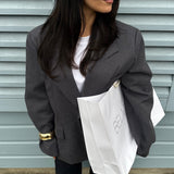 Blazer oversize qualité premium