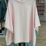 T-shirt oversize [rose]