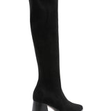 Bottes à talons carré [ noir ]