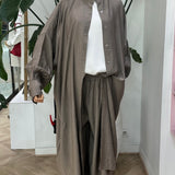Ensemble chemise longue et pantalon [ plusieurs coloris ]