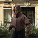 Trench court [ Marron ]