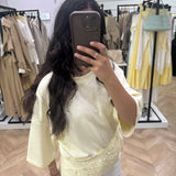 T-shirt oversize jaune