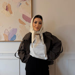 Veste façon trench court [ marron ] - Belmiraz