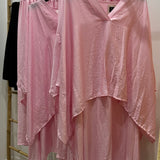 Ensemble haut et pantalon large [ rose / bleue / jaune ]