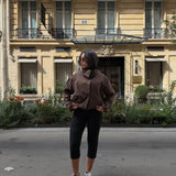 Trench court [ Marron ]