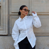 Chemise ceintrée [ blanche ]