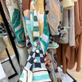 Robe longue imprimée motifs