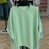 T-shirt oversize [ mint ]
