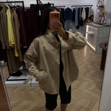 Trench court [ beige ]