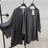T-shirt oversize gris