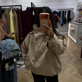 Trench court [ beige ]