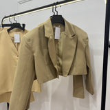 Blazer structuré court