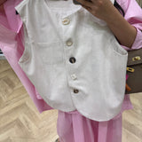 Gilet en lin