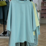 T-shirt oversize [bleu ciel]