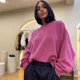 Pull en coton [ rose ]