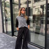 Gilet sans manches [ gris ]