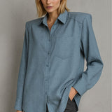 Chemise à épaulettes [ plusieurs coloris ]