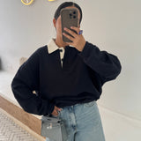 Polo pull à boutons