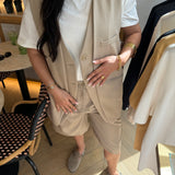Double Gilet sans manches