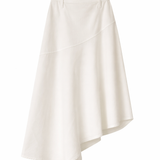 Jupe asymétrique [ blanc ]
