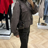 Gilet à carreaux