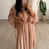 Robe à rayures