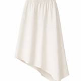 Jupe asymétrique [ blanc ]