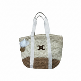 Sac en paille marron