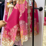 Ensemble chemise et short fushia