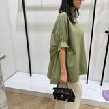 Chemise oversize [ kaki ]