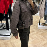 Gilet à carreaux