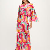 Robe cape [ orange ]