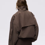 Veste façon trench court [ marron ] - Belmiraz