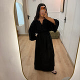 Robe à nouer [ noir ]