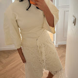 Jupe en dentelle [ blanche ]