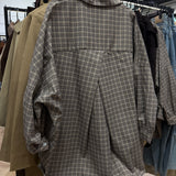 Chemise à carreaux