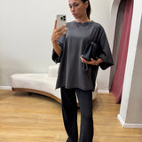 Grey oversized t-shirt