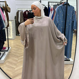 Abaya simple [ taupe ]