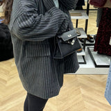 Blazer léger oversize [ gris / bordeau / marron / bleue marine ]