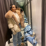 Doudoune à col fourrure [ pré commande ]