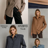 Chemise à épaulettes [ plusieurs coloris ]