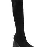 Bottes à talons carré [ noir ]